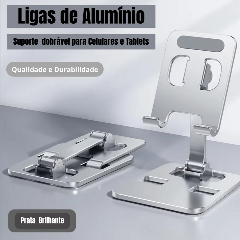 Suporte para Smartphone e Tablet de Alumínio