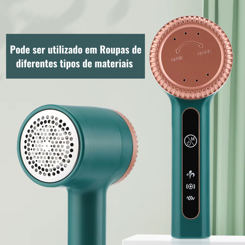 Removedor de Pelos/Fiapos Portátil (Recarregável)