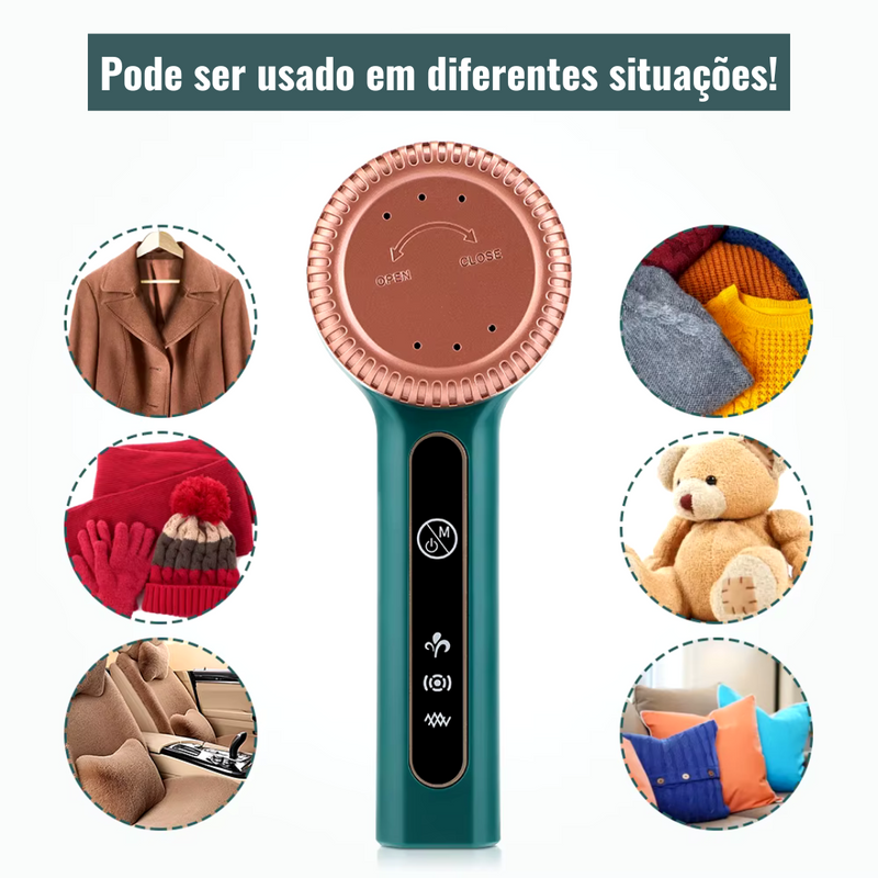 Removedor de Pelos/Fiapos Portátil (Recarregável)