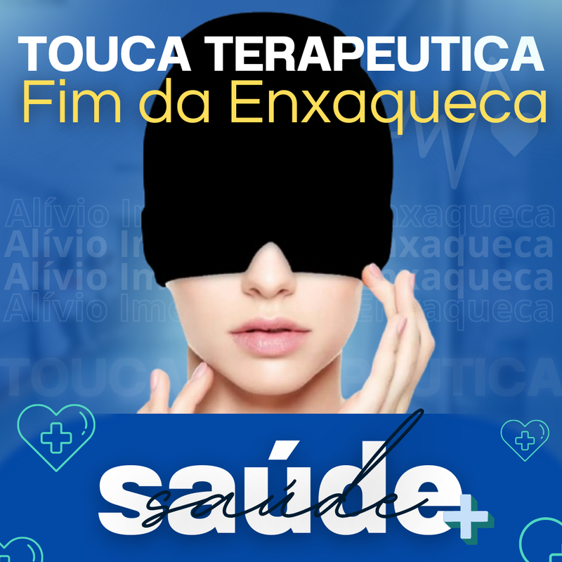 Touca com Gel para Alívio da Enxaqueca